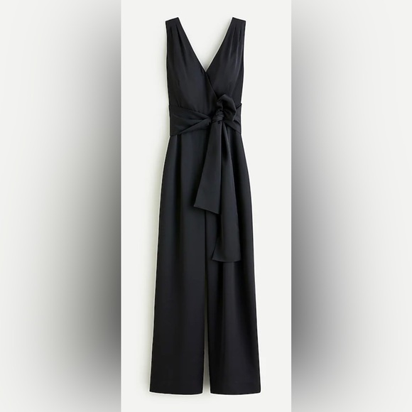 J. Crew Pants - J Crew Wide-leg V-neck jumpsuit size 4